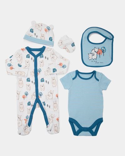 Bear Gift Set - Pack of 5 (Newborn-6 months)